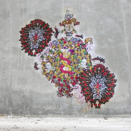 Sin Título, Textil 200 x 200 cm, 2019