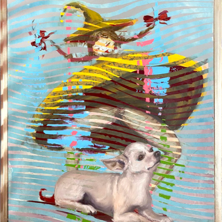 China Chihuahua,2016
Óleo sobre madera
107 x 87 cm