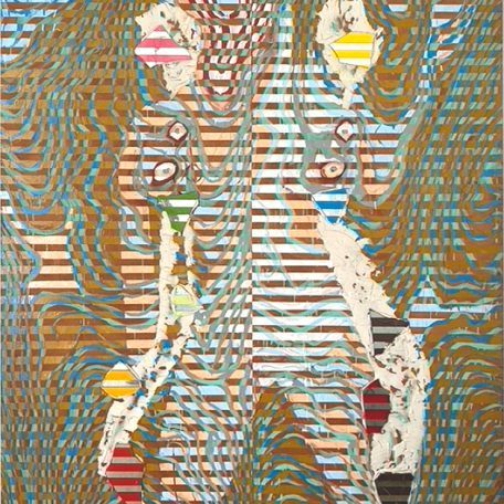 Ghosts, 2016
Óleo sobre madera y espejo
213 x 150 cm