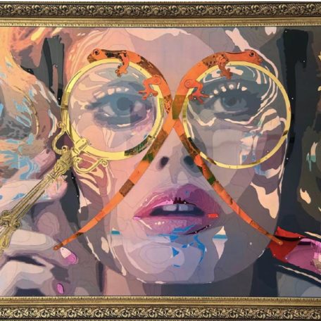 Impresión digital, plexiglass y acrílico con marco de resina
130 x 160 cm
US$13,800